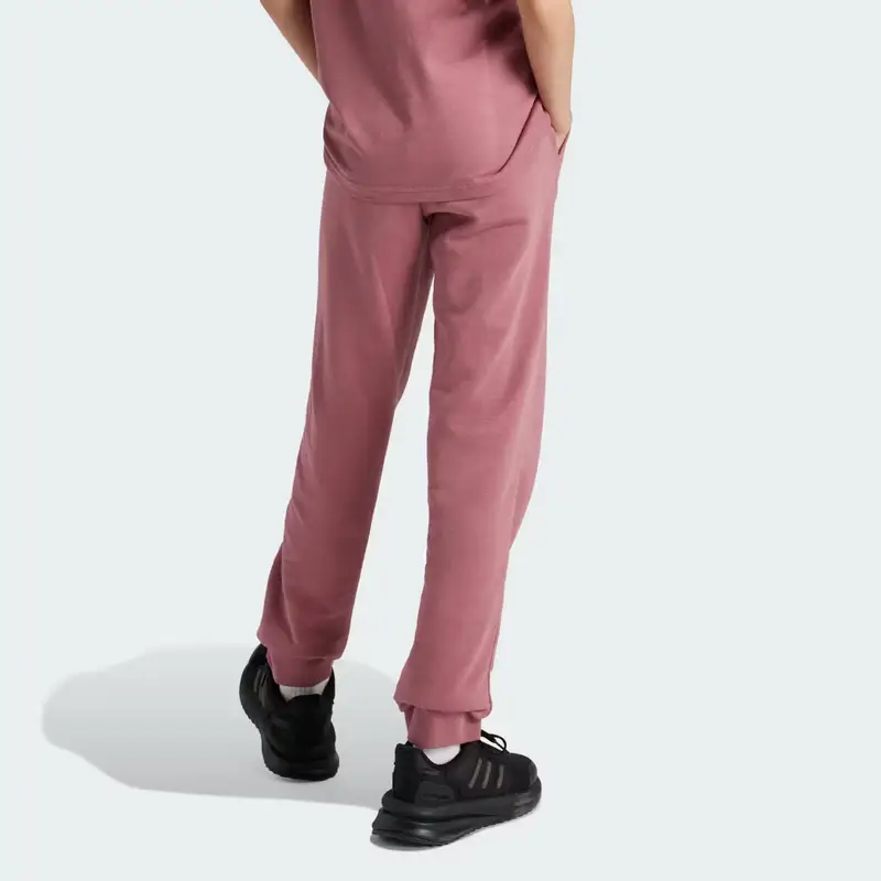 Pantaloni Essentials Linear Logo Preloved Crimson miniatura 2