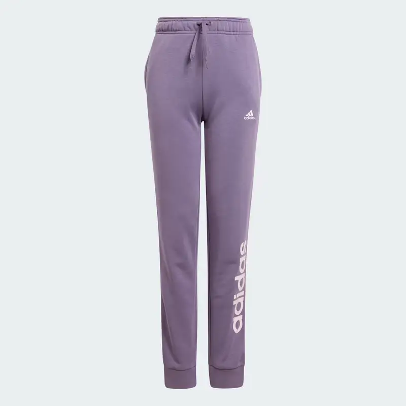 Pantaloni Essentials Linear Logo Shadow Violet