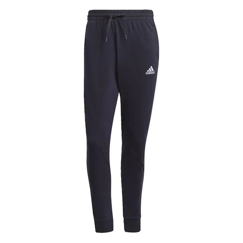 Pantaloni Essentials Single Jersey Tapered Cuff | Adidas Blu