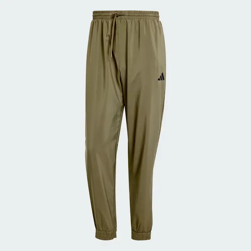 Pantaloni Essentials Small Logo Stanford Olive Strata miniatura 4