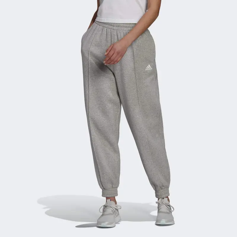 Pantaloni Essentials Studio Fleece | Adidas Grigio