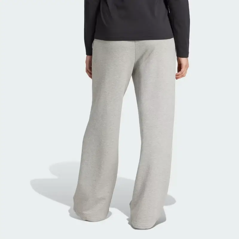 Pantaloni Essentials Wide Leg French Terry Medium Grey Heather miniatura 2