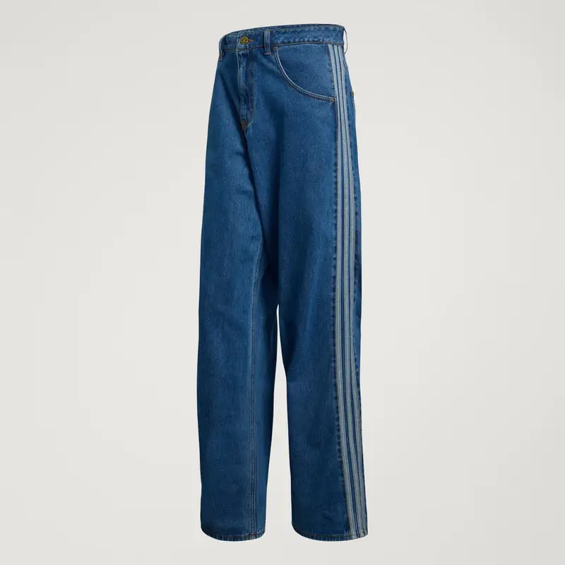 PANTALONI FIREBIRD ADICOLOR IN DENIM Blue Denim miniatura 4
