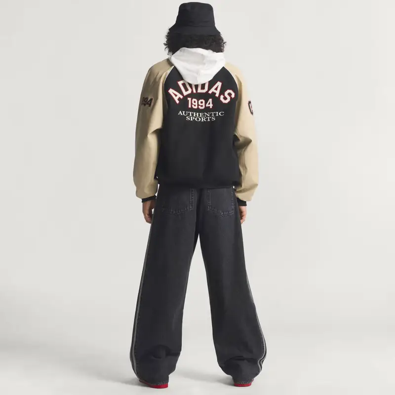 PANTALONI FIREBIRD ADICOLOR IN DENIM True Black Denim miniatura 2