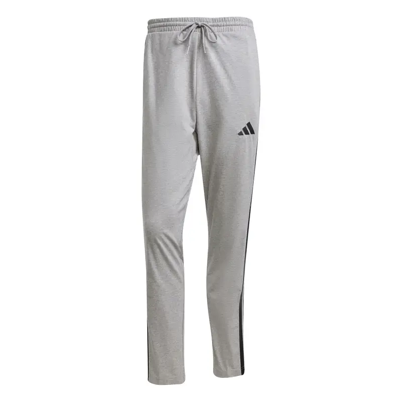 Pantaloni fitness da ginnastica adidas Essentials 3-Stripes Single Gris