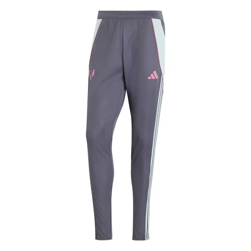 Pantaloni fitness da ginnastica adidas Messi Gris