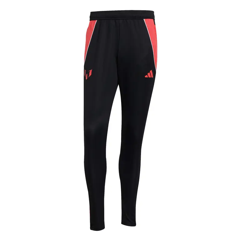 Pantaloni fitness da ginnastica adidas Messi Noir