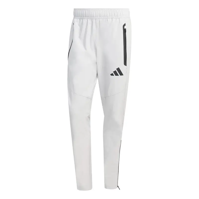 Pantaloni fitness da ginnastica adidas Tiro Travel Gris
