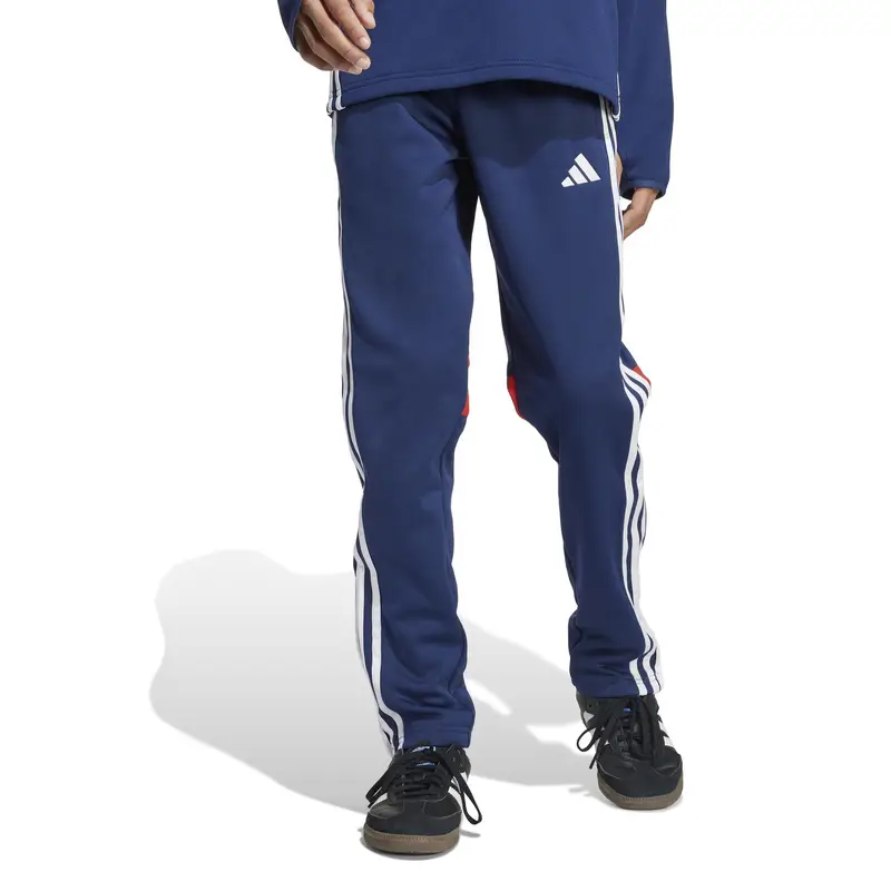 Pantaloni fitness da Tuta per bambini adidas Tiro 25 Essentials Winterized Bleu
