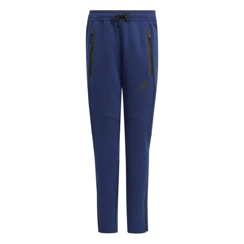 Pantaloni fitness da Tuta per bambini adidas Tiro Travel Bleu