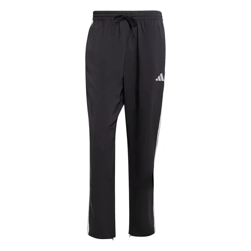 Pantaloni fitness della Tuta con orlo aperto adidas Essential 3-Stripes Stanford Noir