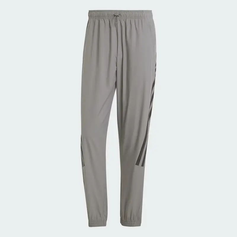 Pantaloni Future Icons 3-Stripes Woven Grey Four miniatura 4