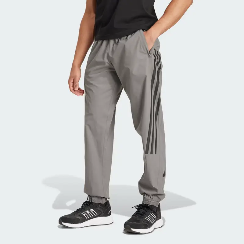 Pantaloni Future Icons 3-Stripes Woven Grey Four