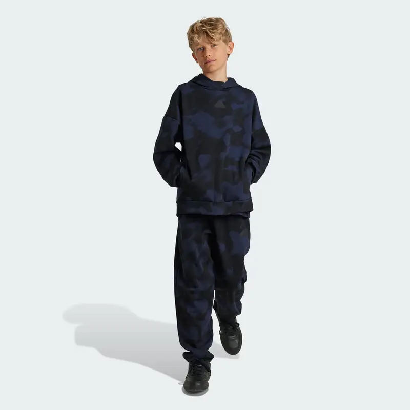 Pantaloni Future Icons Camo Printed Junior | Adidas Nero