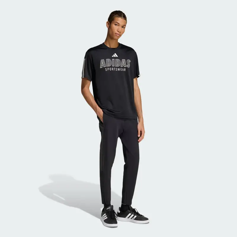 Pantaloni HOUSE OF TIRO Black miniatura 3