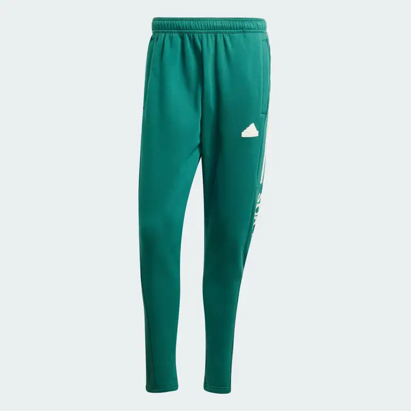 Pantaloni House of Tiro Fleece Collegiate Green miniatura 4