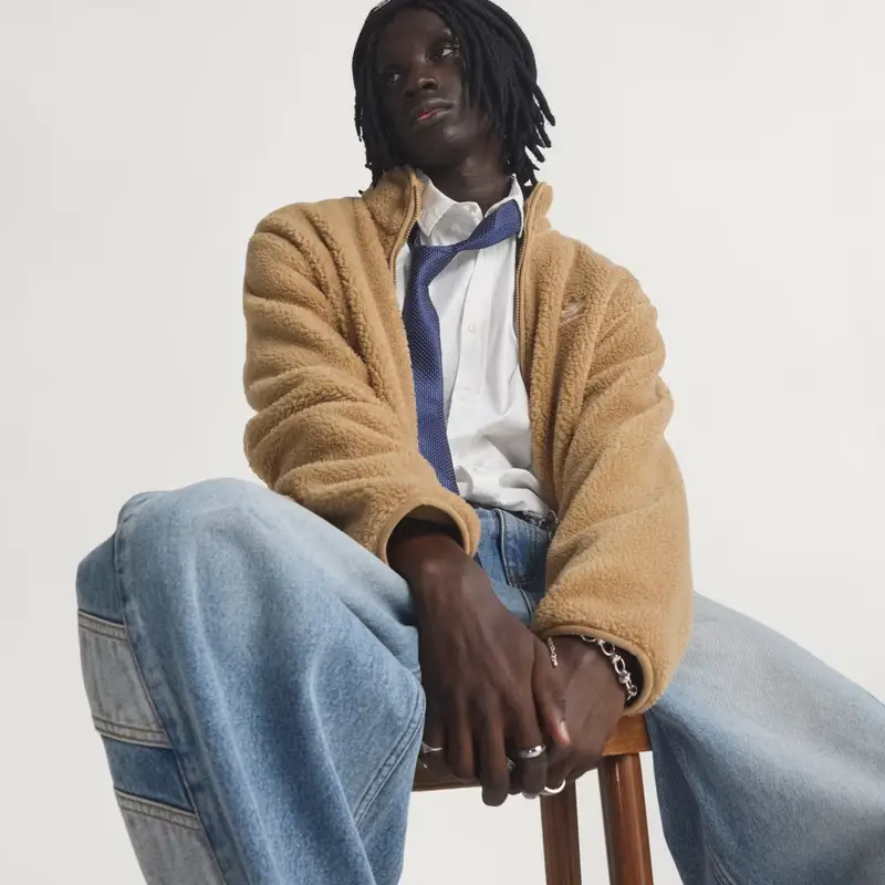 PANTALONI IN DENIM Indigo Denim miniatura 4