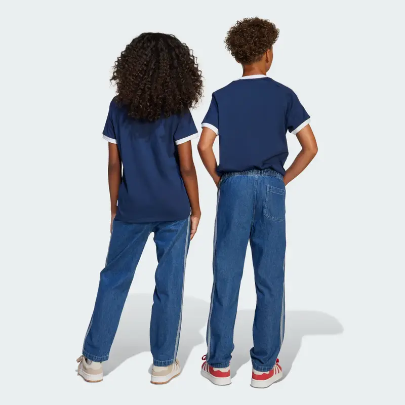 Pantaloni in denim Medium Blue Denim miniatura 3