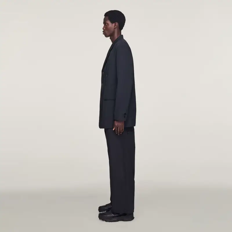 Pantaloni in nylon Y-3 Black miniatura 2