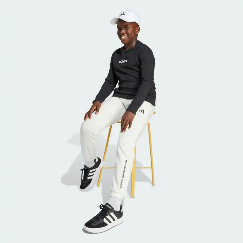 Pantaloni in tessuto felpato adidas Off White miniatura 3