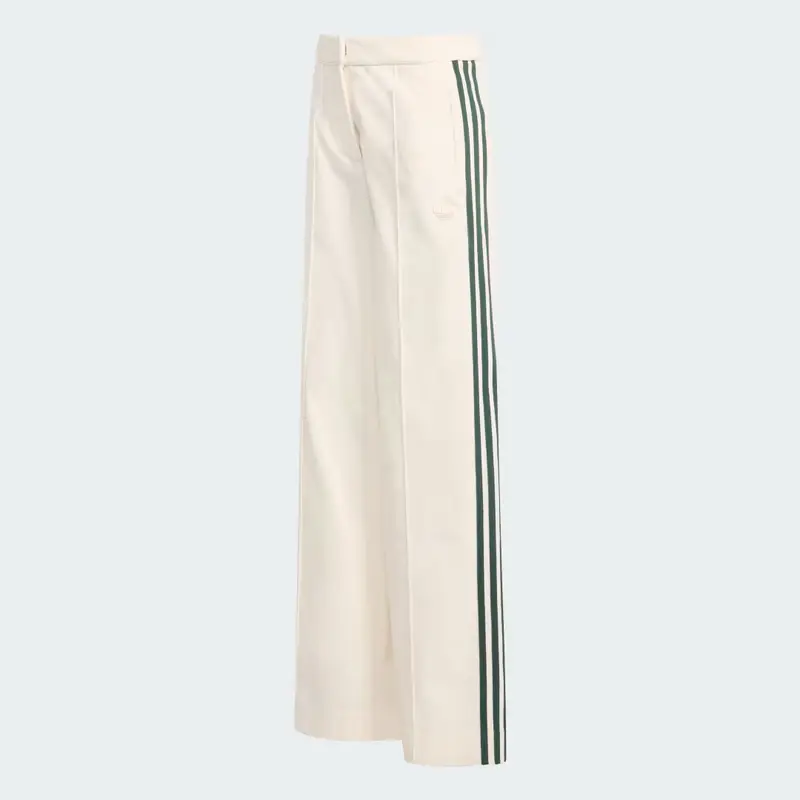 Pantaloni in velluto adidas Originals Chalk White miniatura 4