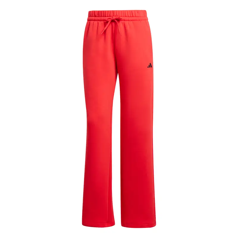Pantaloni jogger con orlo aperto donna adidas Essentials Small Logo Feelcozy Rouge