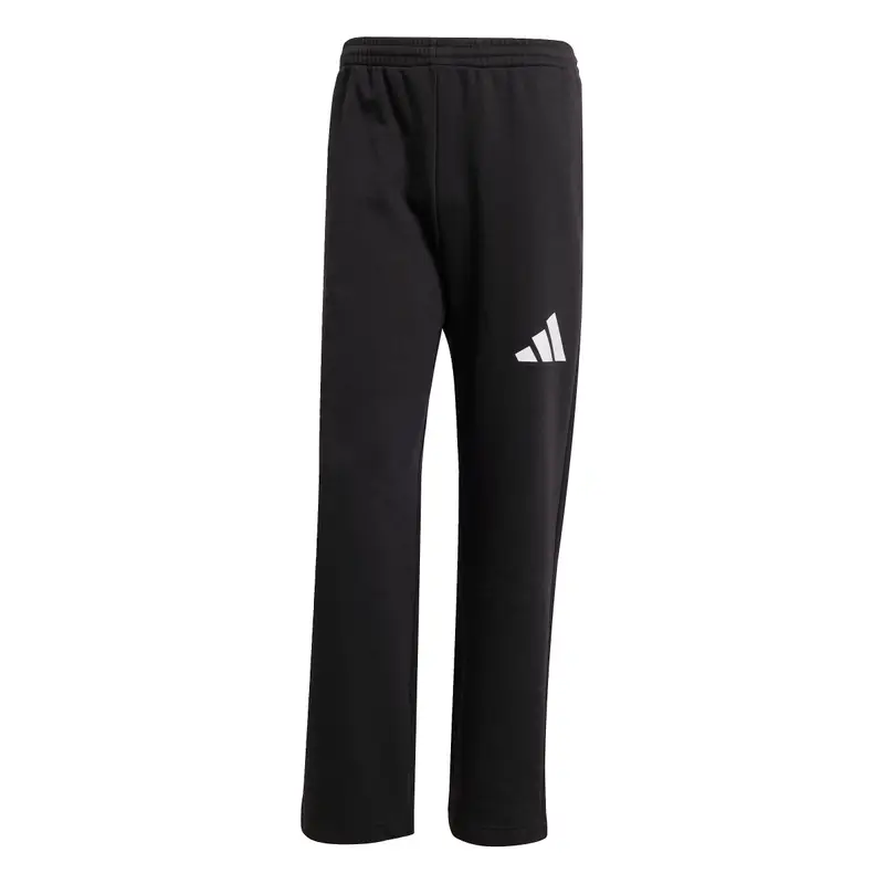 Pantaloni jogging a gamba larga adidas Essentials Noir
