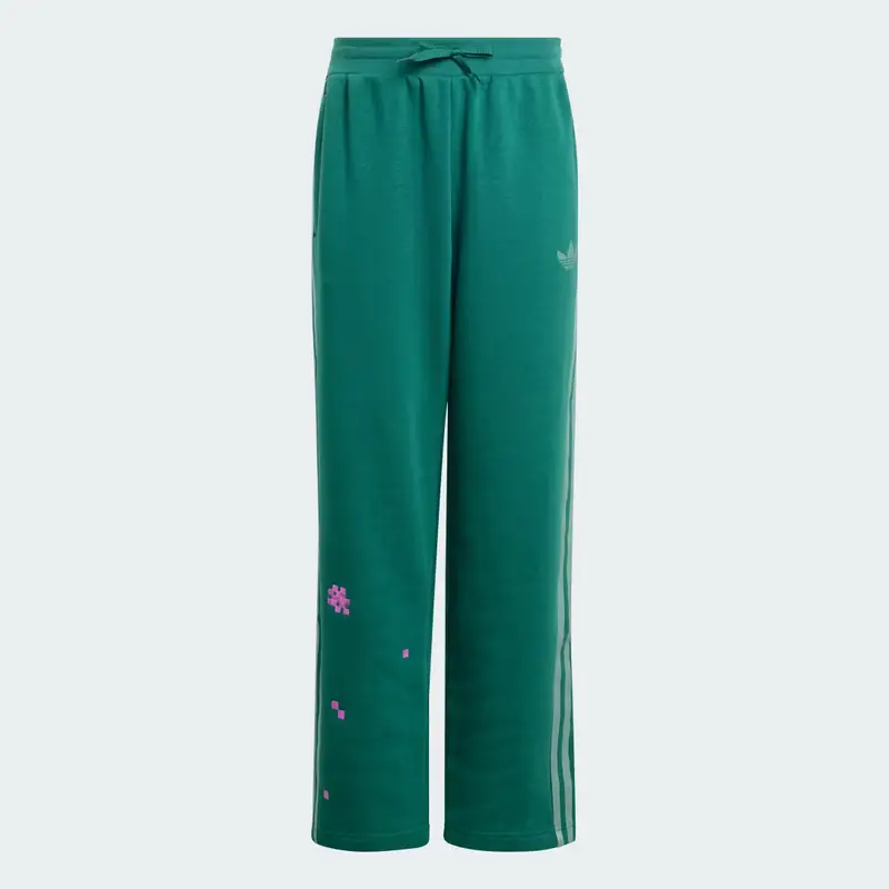 Pantaloni LARGHI ADIDAS MINECRAFT Collegiate Green miniatura 4