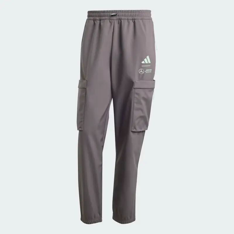 PANTALONI MERCEDES - AMG PETRONAS FORMULA ONE TEAM PREMIUM WOVEN Grey Strata miniatura 4