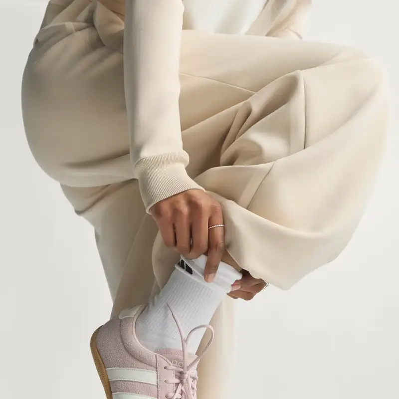 PANTALONI MORBIDI LUX A GAMBA DRITTA Crystal Linen miniatura 3