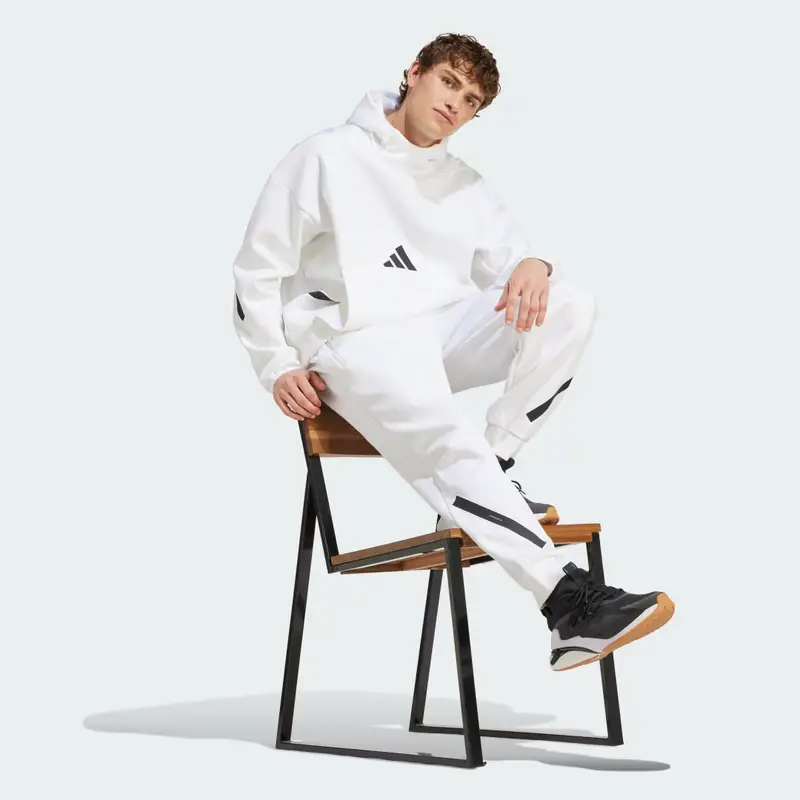 Pantaloni New adidas Z.N.E White miniatura 3