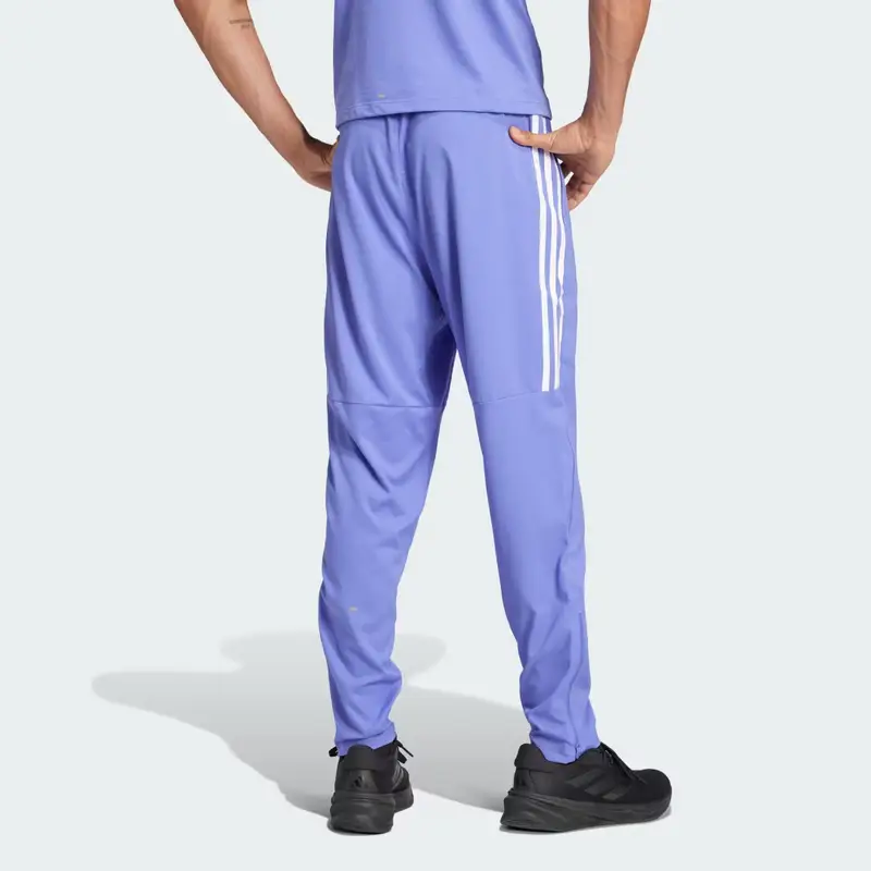 Pantaloni Own the Run 3-Stripes Semi Cobalt Blue miniatura 2