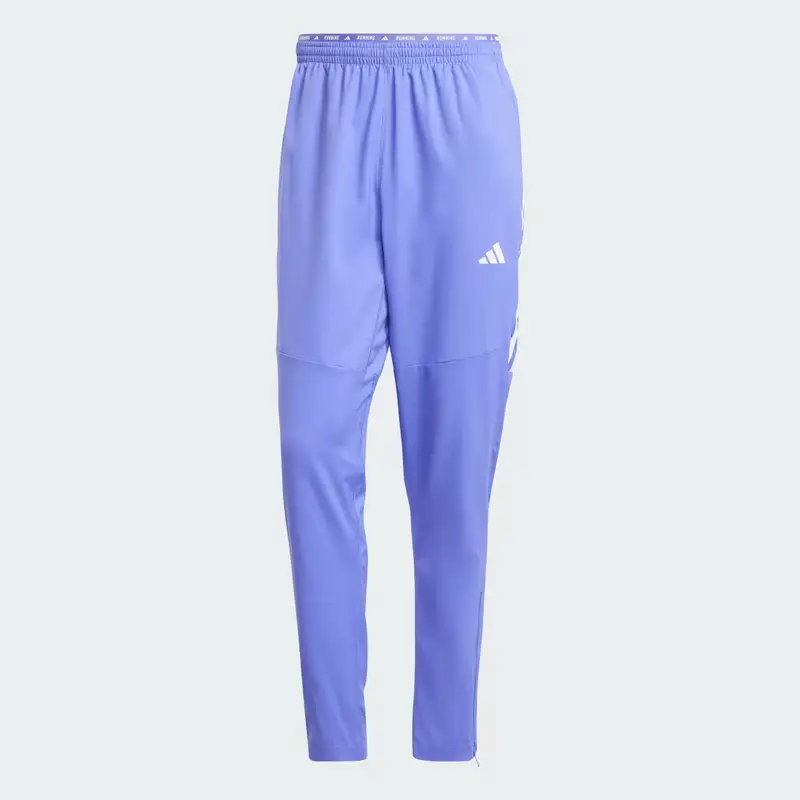 Pantaloni Own the Run 3-Stripes Semi Cobalt Blue miniatura 4