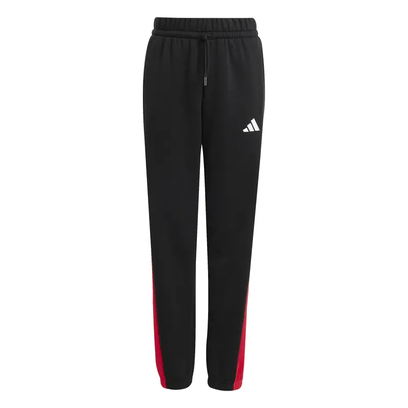 Pantaloni per bambini adidas Seasonal Essentials Colorblock Noir