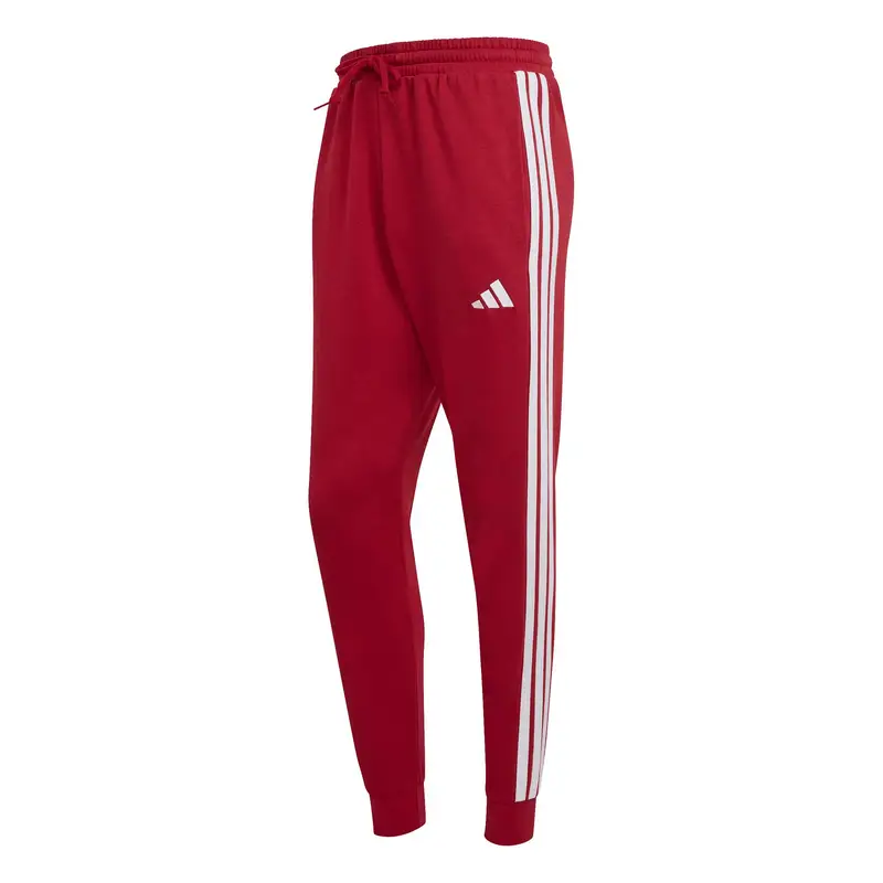 Pantaloni running adidas Essentials 3-Stripes Rouge