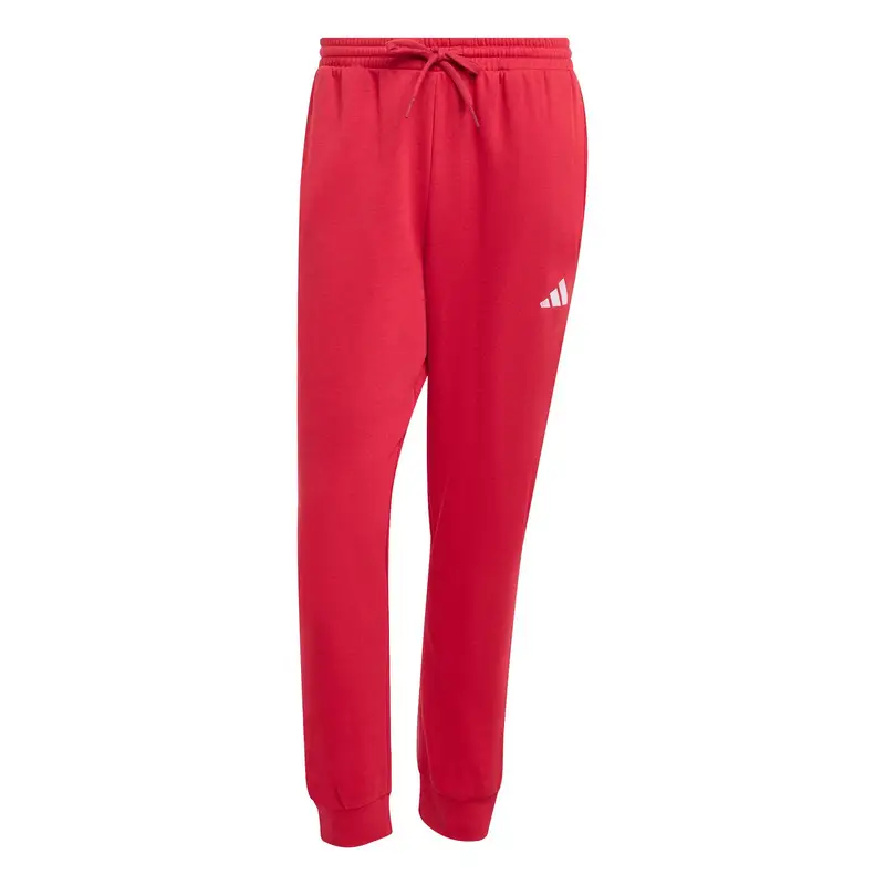 Pantaloni running adidas Essentials Feelcozy Fleece Rouge