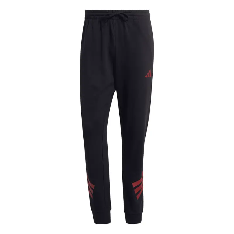 Pantaloni running adidas Terry 3-Stripes Noir