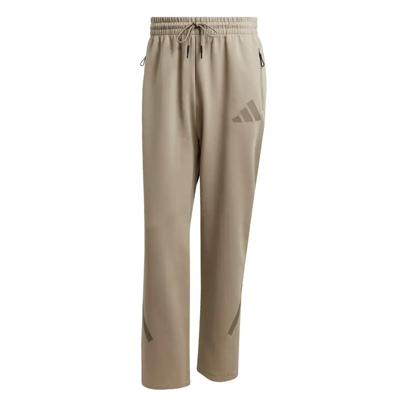Pantaloni running adidas Z.N.E. Open Hem Beige