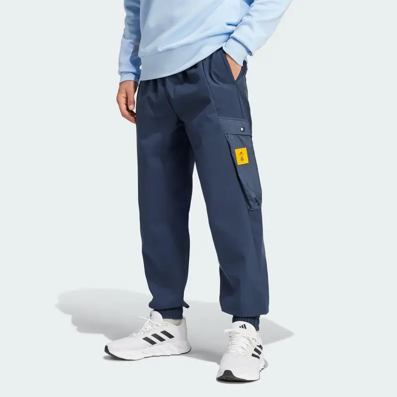 Pantaloni Seasonal Cargo Real Madrid | Adidas Blu navy