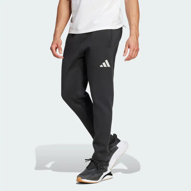 Pantaloni Seasonal Doubleknit Benfica | Adidas Nero