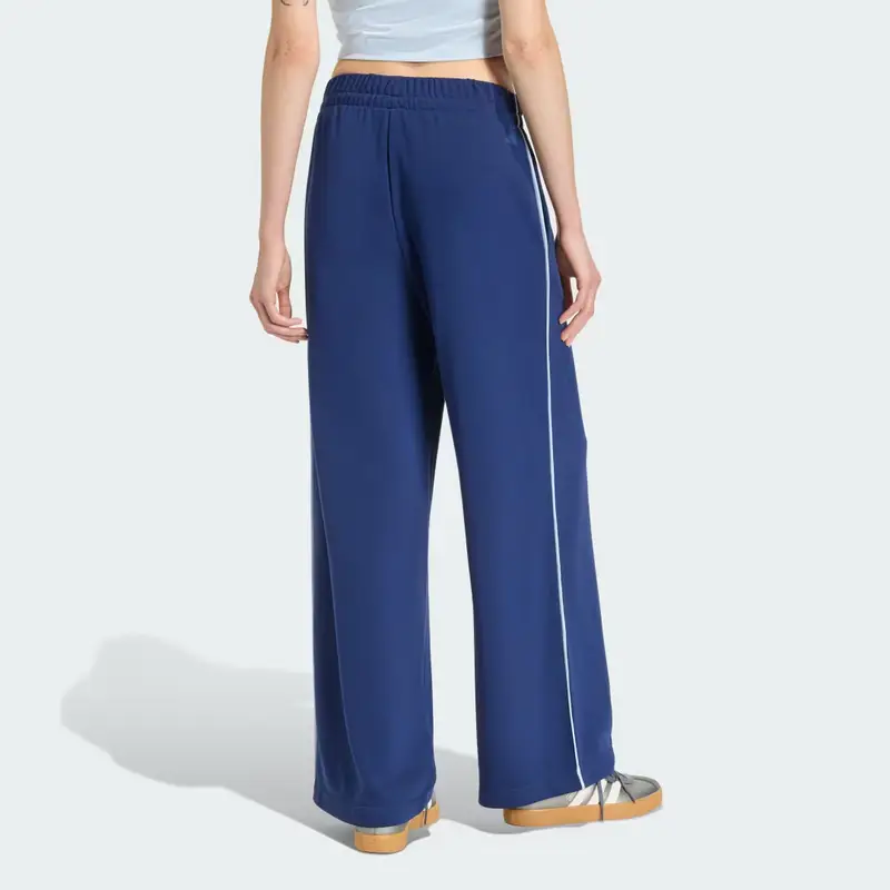 Pantaloni Seasonal Essentials Colourpop con grafica ricamata Dark Blue miniatura 2