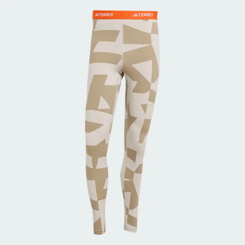 Pantaloni sintetici strato base Beige miniatura 4