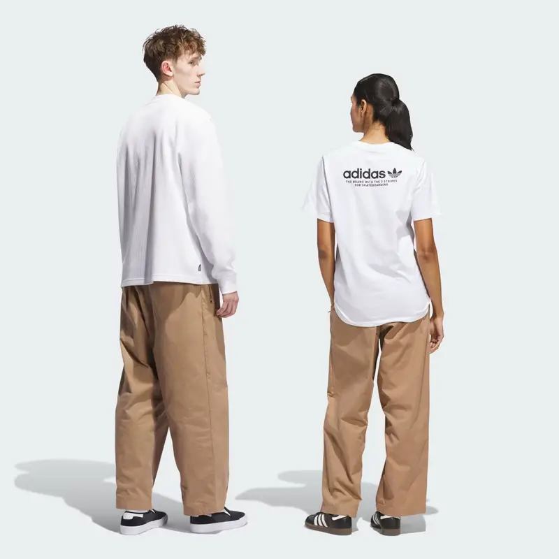 Pantaloni Skateboarding Pintuck (Neutral) Cardboard miniatura 2