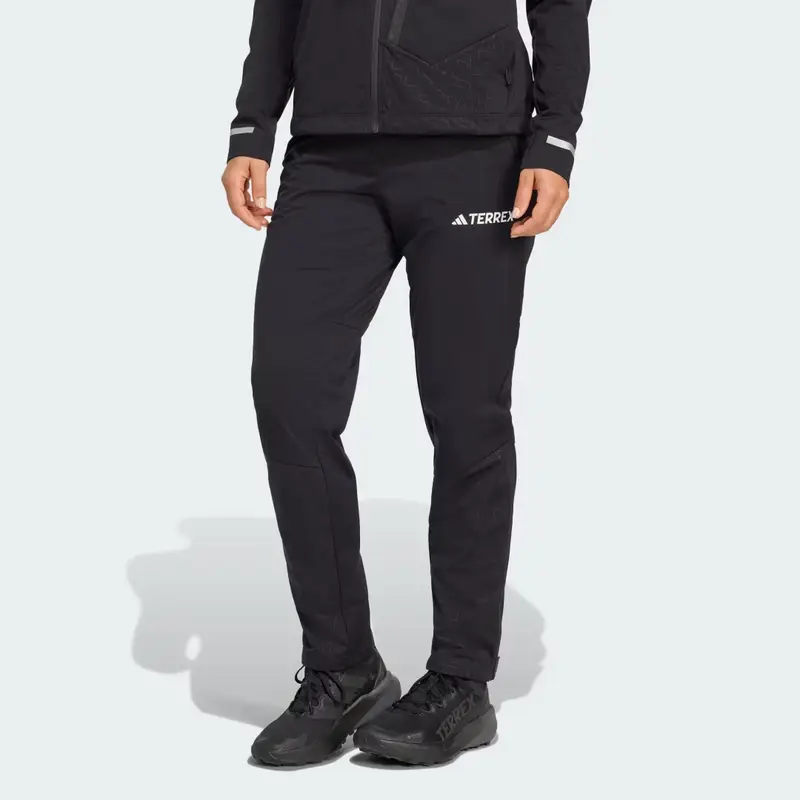 Pantaloni softshell Terrex Xperior per sci di fondo Black