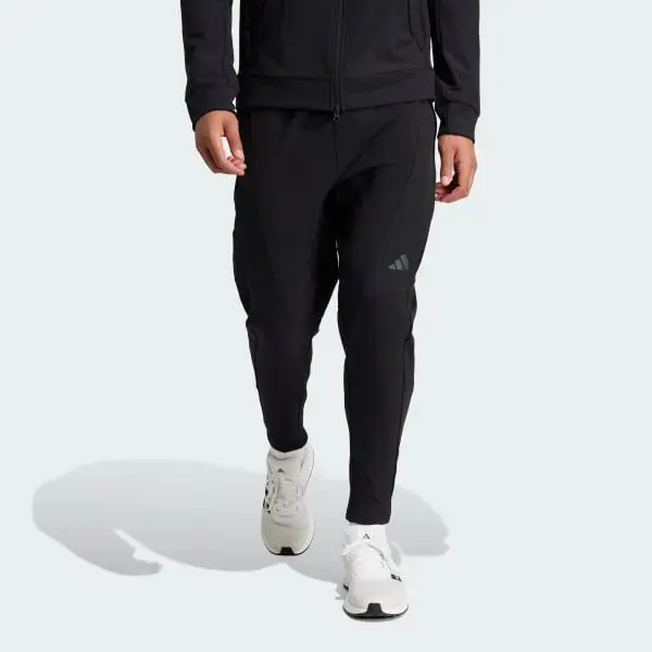 Pantaloni Sportivi Adidas Cold Rdy con Stampa Logo Vita Elastica Uomo Pantaloni Neri IN5611 L miniatura 3