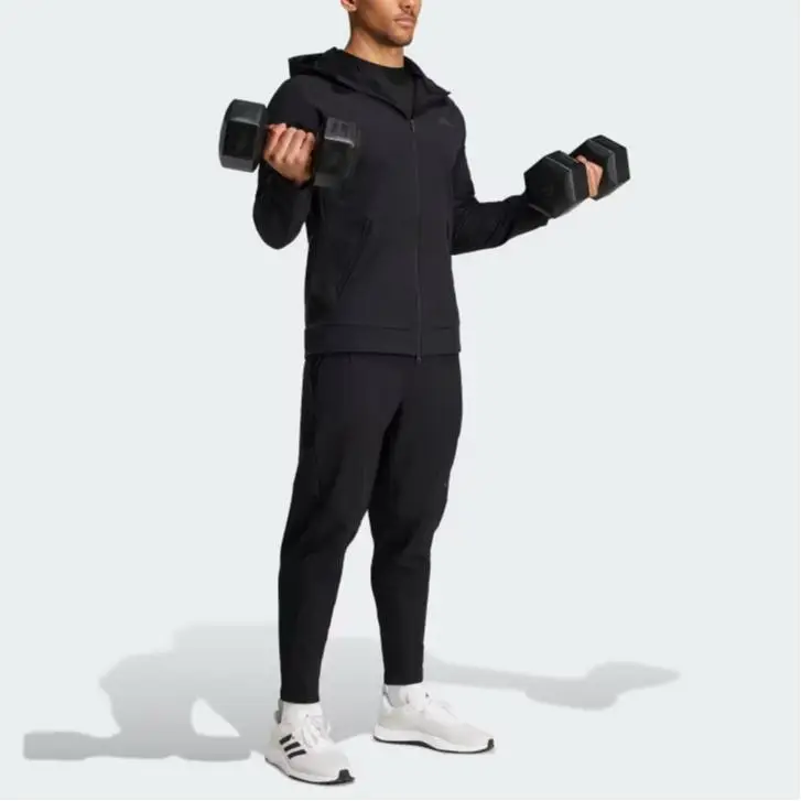 Pantaloni Sportivi Adidas Cold Rdy con Stampa Logo Vita Elastica Uomo Pantaloni Neri IN5611 L miniatura 5