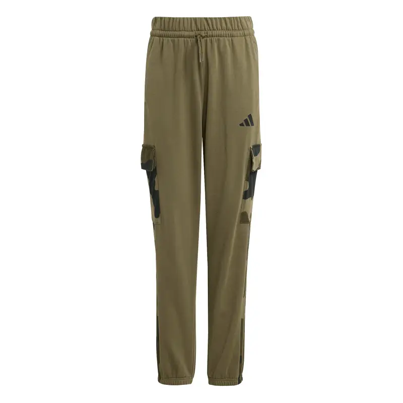Pantaloni sportivi con tasche cargo per bambini adidas Essentials Camo Vert