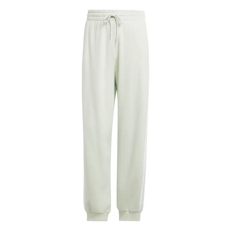 Pantaloni sportivi larghi donna adidas Essentials 3-Stripes Vert