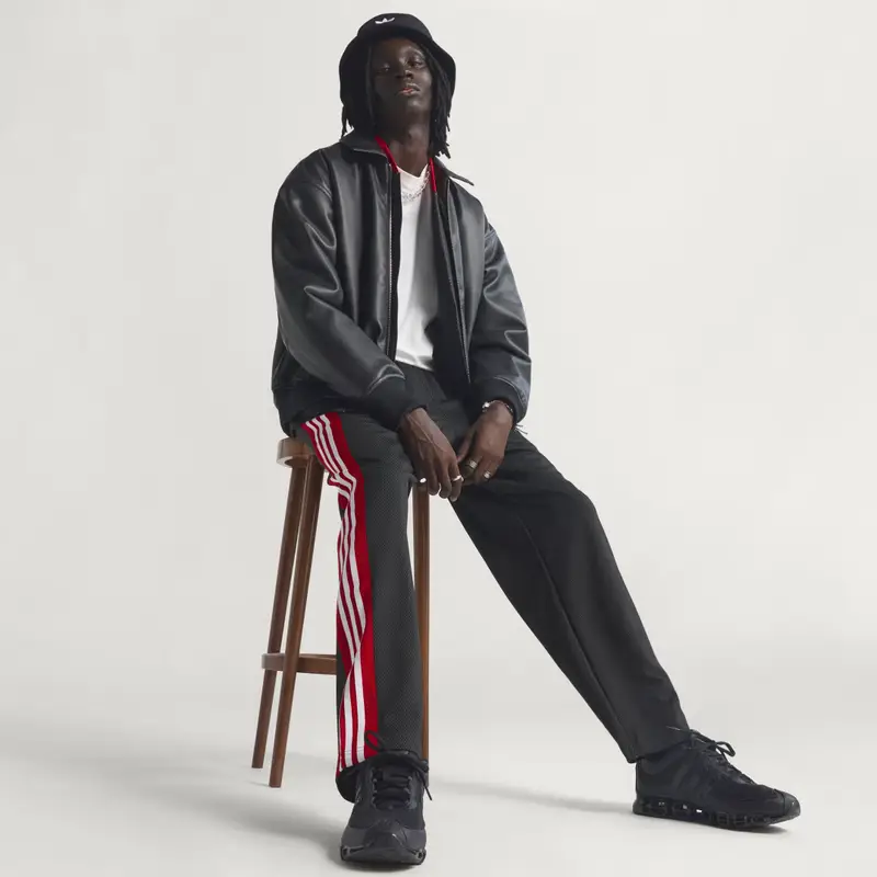 PANTALONI SPORTIVI Mesh Loose Black miniatura 3