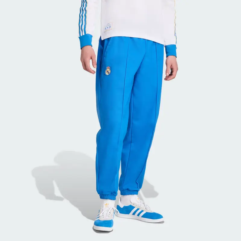 Pantaloni Terrace Icons Drill Real Madrid Blue Bird